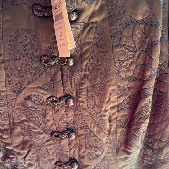 NWT Coldwater Creek Women's Dark Olive Jacket 1X - Picture 6 of 6